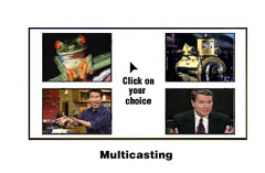 example of multicasting