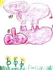 The Pink Elephant That Ate a Peanut 