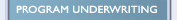 Program Underwriting